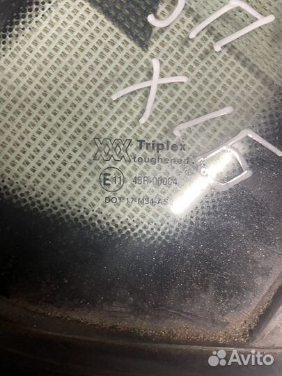 Стекло кузова заднее левое Ford Focus 2 седан