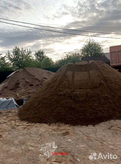 Песок щебень доставка