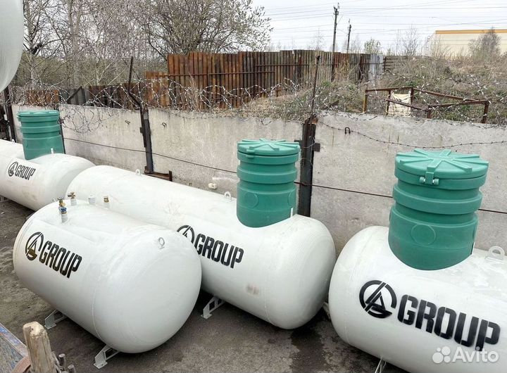 Газгольдер, доставка, монтаж