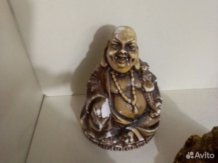 Статуэтки фэншуй, хотейчики слон, черепахи, жаба