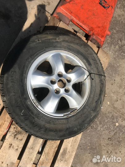 Запасное колесо hyundai santa FE classic