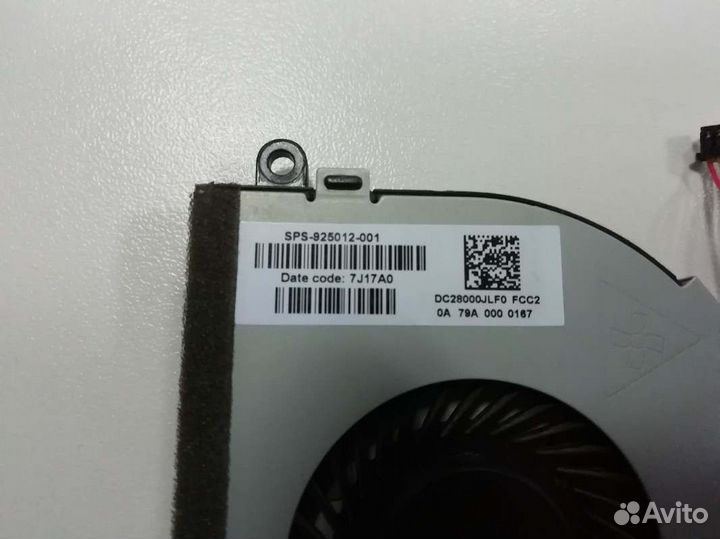 Вентилятор куллер ноутбука HP 255 G6 15-bw 15-bc