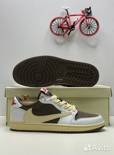 Кроссовки Nike Air Jordan 1 Low x Travis Scott