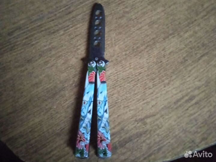 Нож бабачка тренировочный