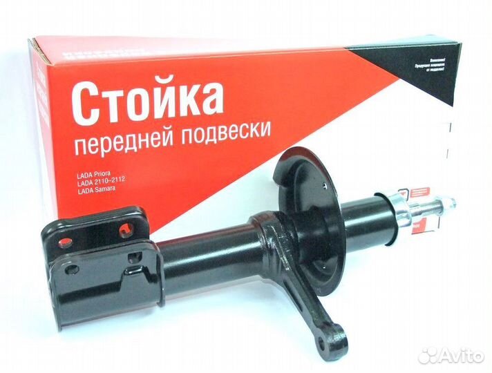 Стойка передняя 2110 левая сааз (масл) (2110029054
