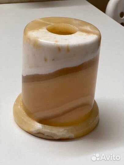 Подсвечник из натурального камня