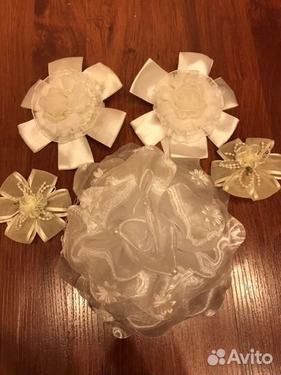 Банты белые