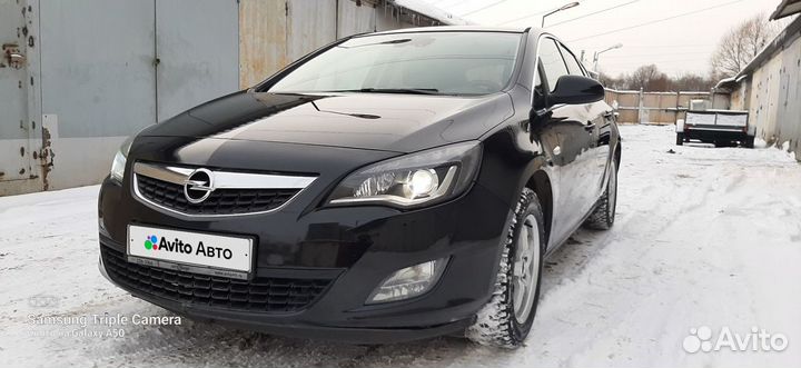 Opel Astra 1.4 AT, 2011, 132 600 км