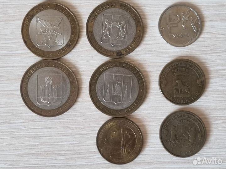 Коллекционные юбилейные монеты биметалл 2000-2015г