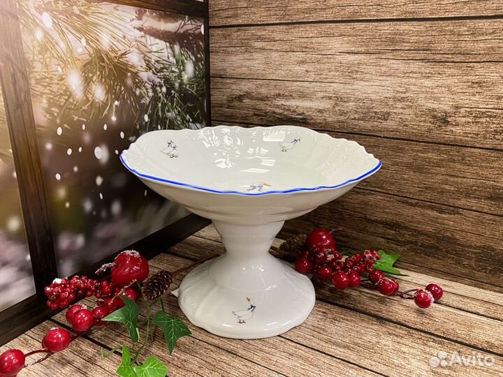 Ваза для фруктов 25 см. 