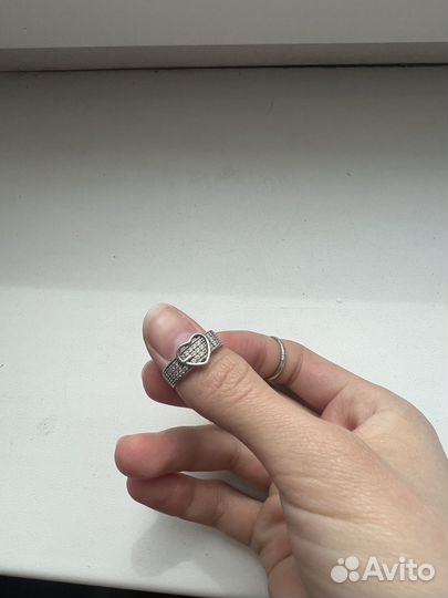 Серебряное кольцо 925 пробы женское