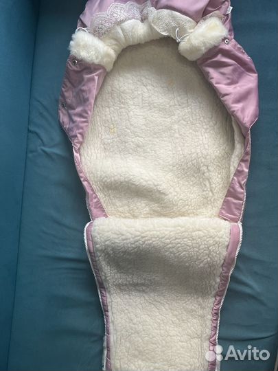 Конверт из натуральной овчины