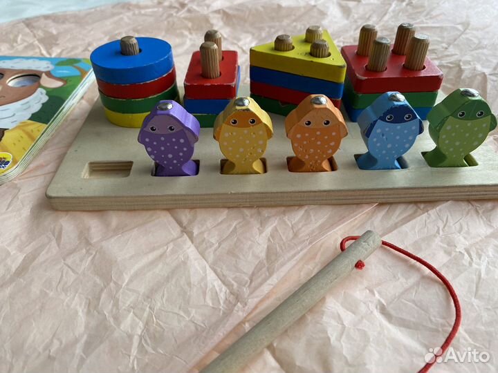 Развивающие игрушки пакетом