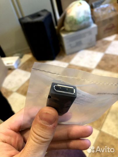 Переходник/адаптер mini DisplayPort-DisplayPort