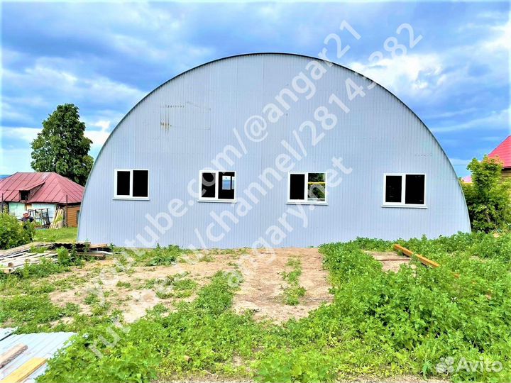 Ангар под ключ 270 м2
