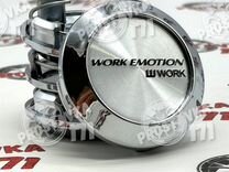 4 шт work emotion 64/60мм (хром/серебро)