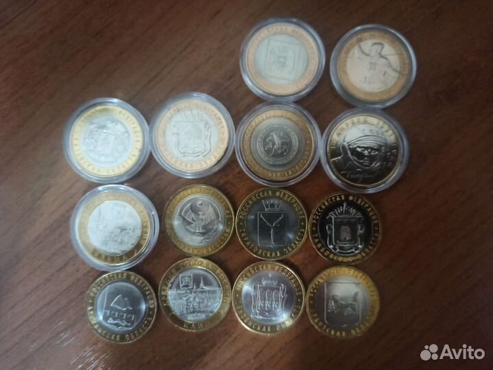 10 рублeй Биметалл