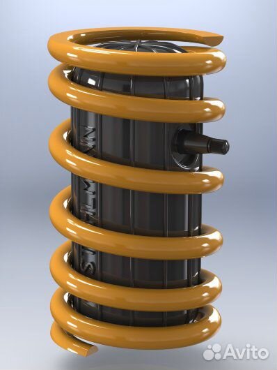 Пневмобаллоны в пружину Шкода Октавия