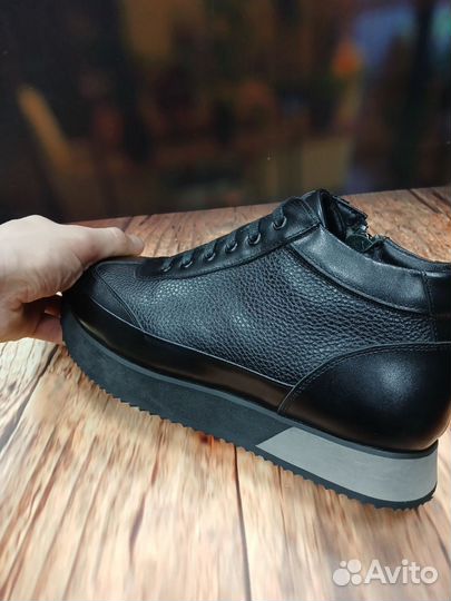 Полуботинки мужские зимние