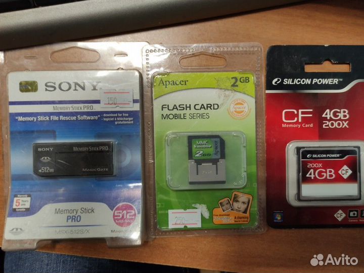 Memory stick pro duo, micro m2 до 4 gb