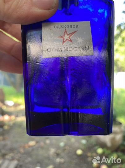Духи винтаж Огни москвы Сказка одеколон