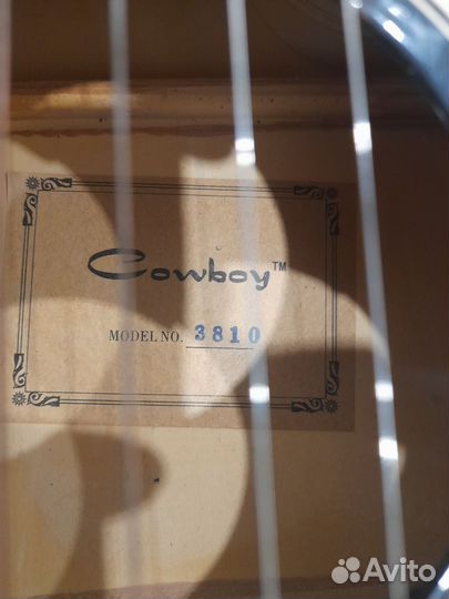 Гитара шестиструнная Cowboy