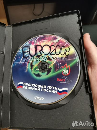 DVD диск бронзовый путь сборной России