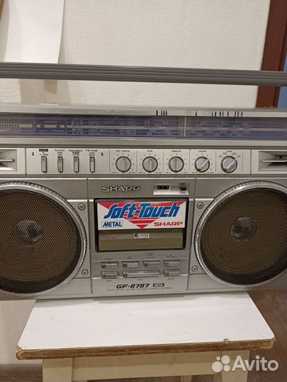 Кассетный магнитофон sharp GF-8787
