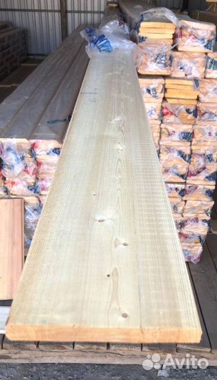 Палубная доска 142*28*6000 / Пиломатериалы
