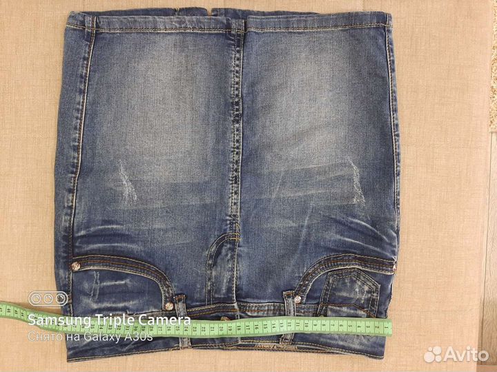 Джинсовая юбка