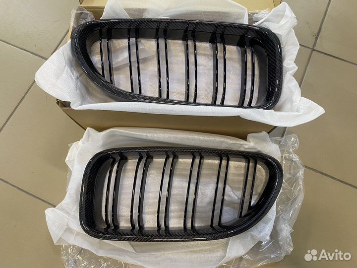 Решетка радиатора BMW F06 / F12 карбон