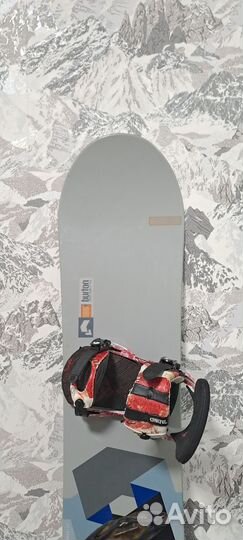 Сноуборд Burton Clash 143cm+Крепления Burton Carte