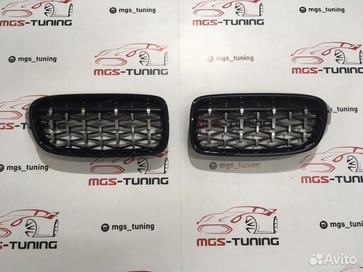 Решетка BMW 3 series F30 Diamond Black