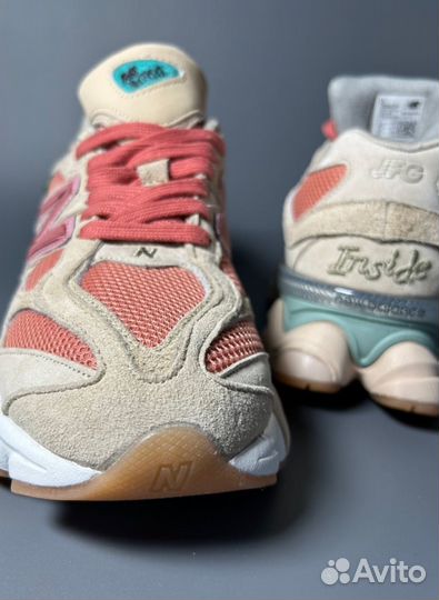 Кроссовки New Balance 9060 Cookie Pink Люкс