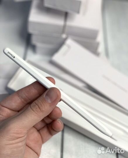Стилус Apple Pencil Tуpe C, 1 и 2 поколения