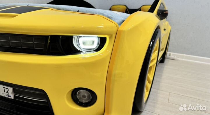 Кровать машина 3D Camaro EVO полный комплект