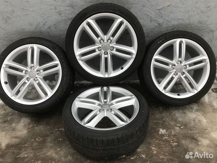 Оригинальные колеса на Audi A6 C7 Allroad R20