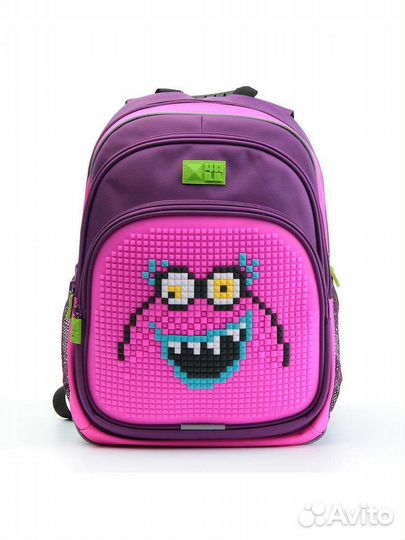 Рюкзак пиксельный школьный 4ALL кids