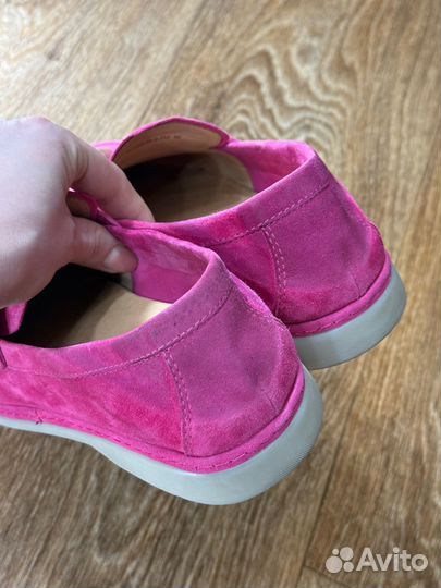 Лоферы tendance малиновые 36р