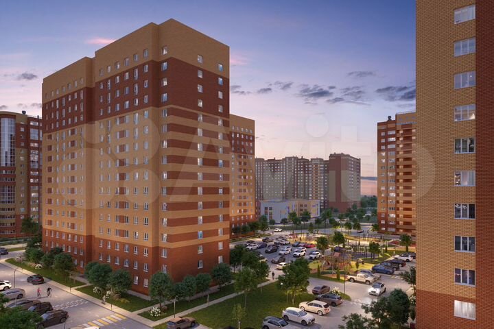 3-к. квартира, 66,5 м², 11/16 эт.