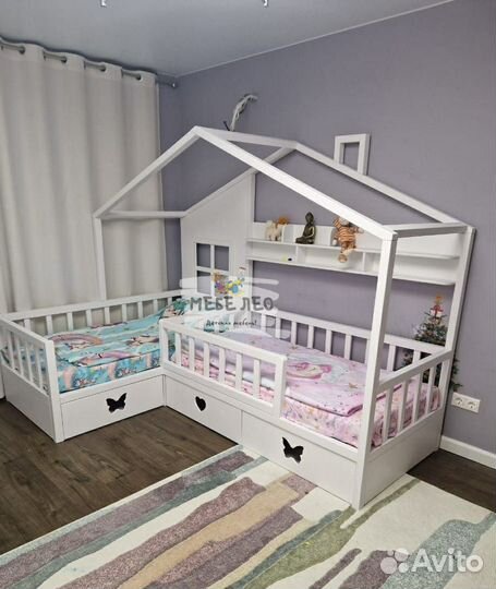 Кровать домик