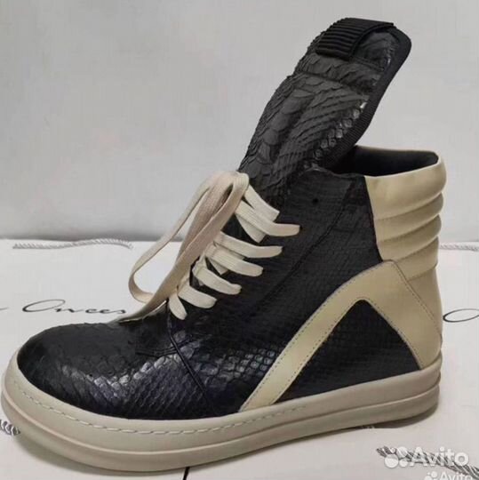 Кеды rick owens alligator