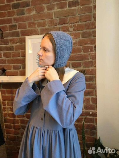 Чепчик женский теплый