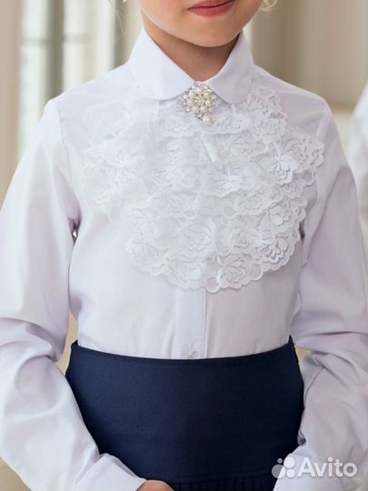 Жабо, воротник сьемный