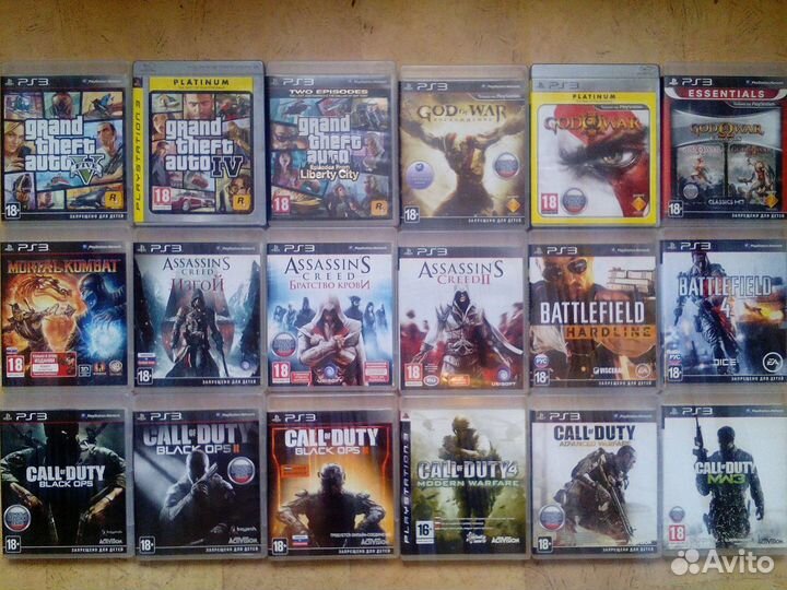 Игры на. сони 3