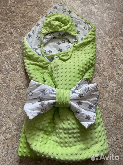 Одеяло конверт на выписку весна