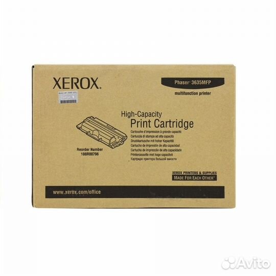 Картридж Xerox 108R00796 Black