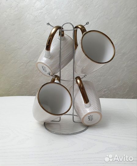 Набор кружек на подставке Nuova Casa