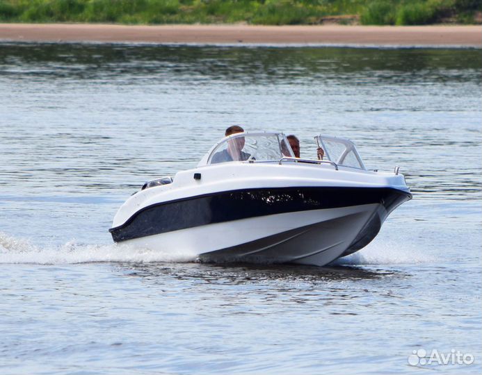 Новый катер (моторная лодка) Неман 450 Open