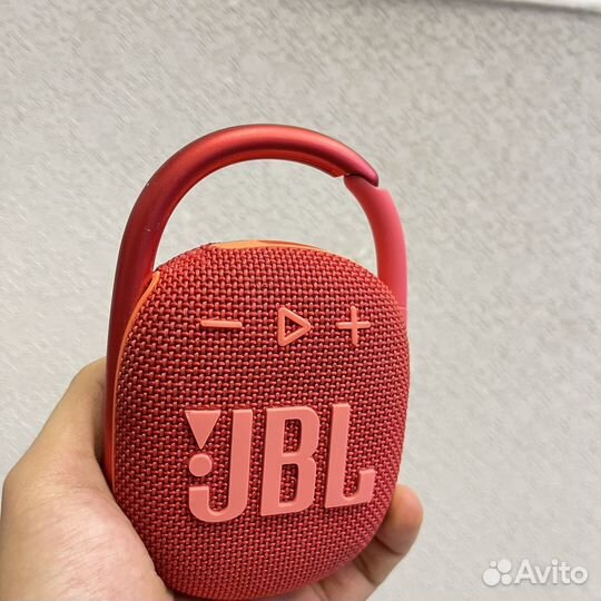 Портативная колонка JBL clip 4, красный